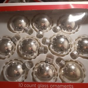 Glass Christmas Tree Ornaments